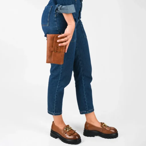 Portefeuille MARRON Femme