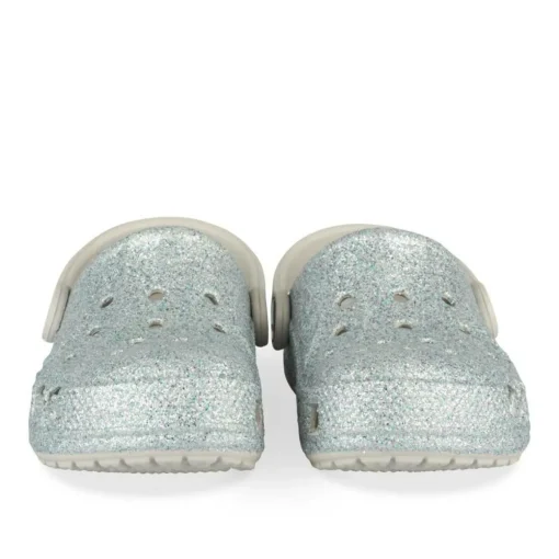 Sabots ARGENT CROCS Baya Glitter