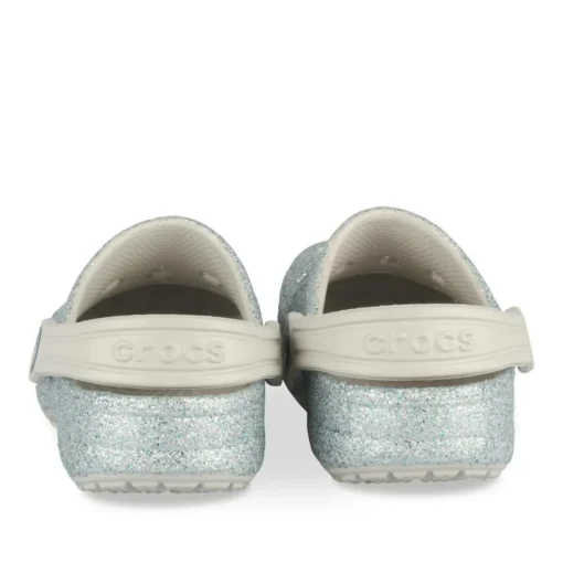 Sabots ARGENT CROCS Baya Glitter