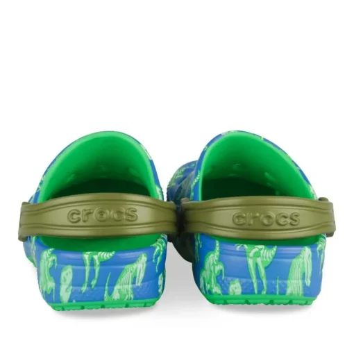 Sabots BLEU CROCS Baya Graphic