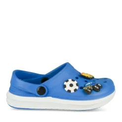 Sabots BLEU Garçon Motif Uni A Enfiler