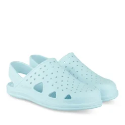 Sabots BLEU Garçon Motif Uni A Enfiler