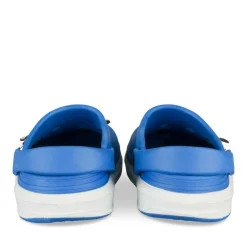Sabots BLEU Garçon Motif Uni A Enfiler