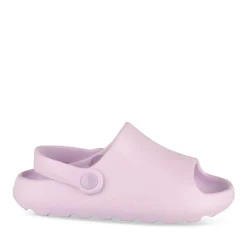 Sabots LILAS Fille Motif Uni A Enfiler