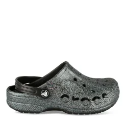 Sabots NOIR CROCS Baya Glitter Clog T