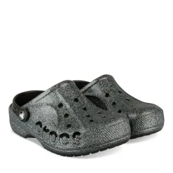 Sabots NOIR CROCS Baya Glitter Clog T