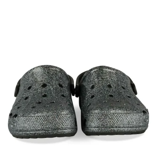 Sabots NOIR CROCS Baya Glitter Clog T