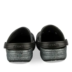 Sabots NOIR CROCS Baya Glitter Clog T