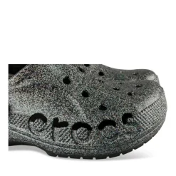 Sabots NOIR CROCS Baya Glitter Clog T