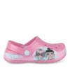 Sabots Plage FUSCHIA Fille Motif Paillettes A Enfiler