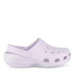 Sabots Plage LILAS Fille Motif Uni A Enfiler