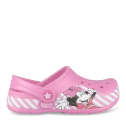 Sabots Plage ROSE Fille Motif Uni A Enfiler