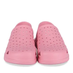 Sabots Plage ROSE Fille Motif Uni A Enfiler