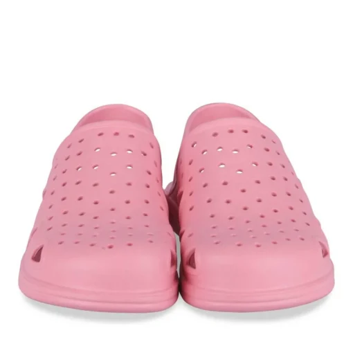 Sabots Plage ROSE Fille Motif Uni A Enfiler