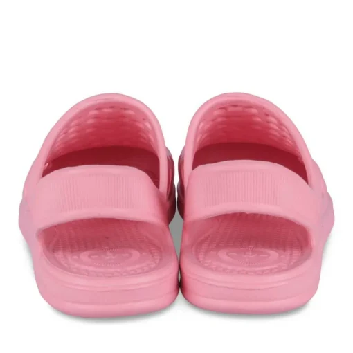Sabots Plage ROSE Fille Motif Uni A Enfiler