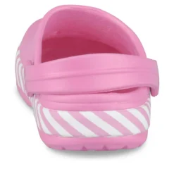 Sabots Plage ROSE Fille Motif Uni A Enfiler