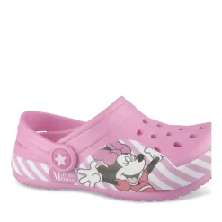 Sabots Plage ROSE Fille Motif Uni A Enfiler