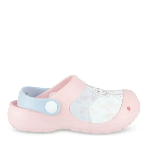 Sabots Plage VIOLET Fille Motif Uni A Enfiler