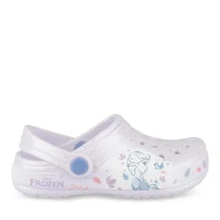Sabots Plage VIOLET Fille Motif Paillettes A Enfiler