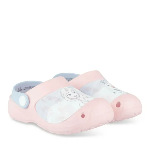 Sabots Plage VIOLET Fille Motif Uni A Enfiler