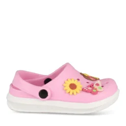 Sabots ROSE Fille Motif Uni A Enfiler