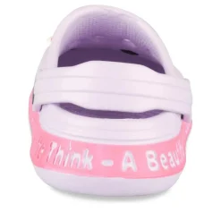 Sabots VIOLET Fille Motif Uni A Enfiler