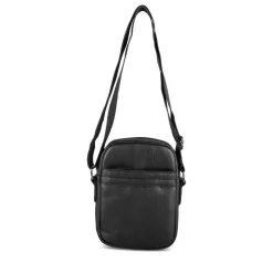 Sac à Bandoulière NOIR Homme Motif Uni