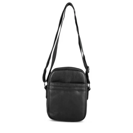 Sac à Bandoulière NOIR Homme Motif Uni