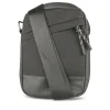 Sac à Bandoulière NOIR Homme Motif Uni