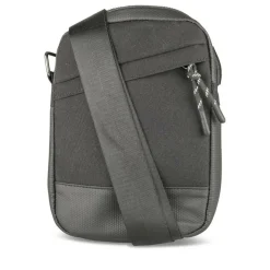 Sac à Bandoulière NOIR Homme Motif Uni