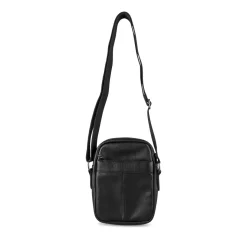 Sac à Bandoulière NOIR Homme Motif Uni