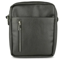 Sac à Bandoulière NOIR Homme Motif Uni