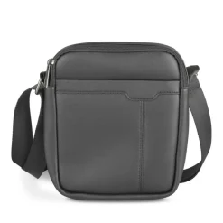 Sac à Bandoulière NOIR Homme Motif Uni