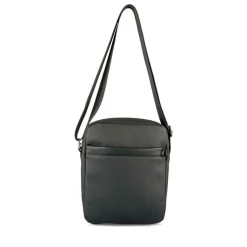 Sac à Bandoulière NOIR Homme Motif Uni
