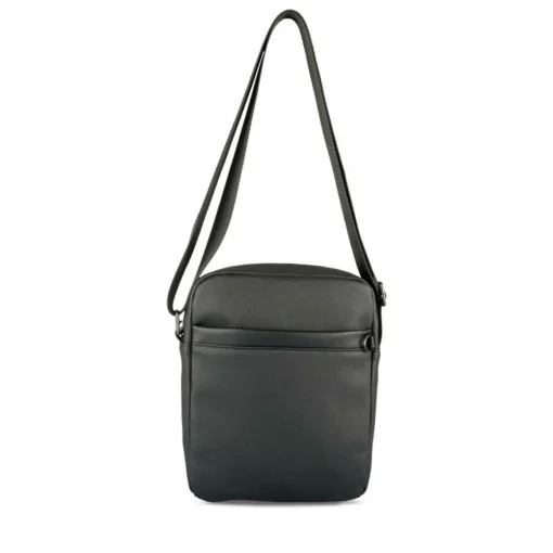 Sac à Bandoulière NOIR Homme Motif Uni