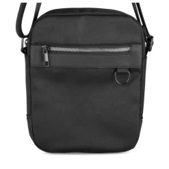 Sac à Bandoulière NOIR Homme Motif Uni