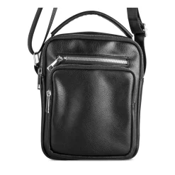 Sac à Bandoulière NOIR Homme Motif Uni