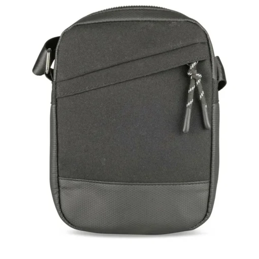 Sac à Bandoulière NOIR Homme Motif Uni