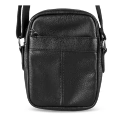 Sac à Bandoulière NOIR Homme Motif Uni