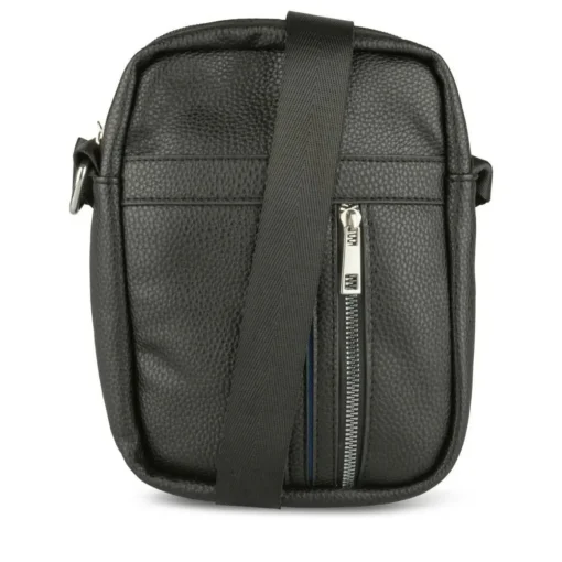 Sac à Bandoulière NOIR Homme Motif Uni
