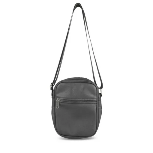 Sac à Bandoulière NOIR Homme Motif Uni