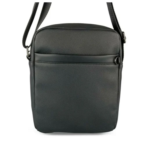 Sac à Bandoulière NOIR Homme Motif Uni