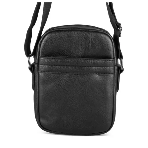 Sac à Bandoulière NOIR Homme Motif Uni