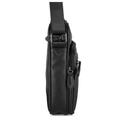 Sac à Bandoulière NOIR Homme Motif Uni