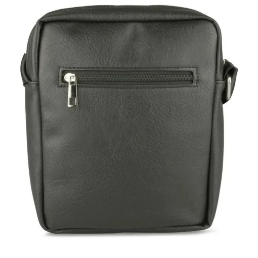 Sac à Bandoulière NOIR Homme Motif Uni
