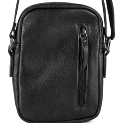 Sac à Bandoulière NOIR Homme Motif Uni