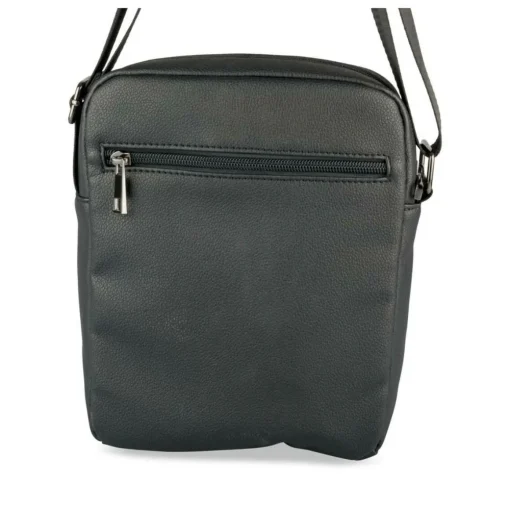 Sac à Bandoulière NOIR Homme Motif Uni
