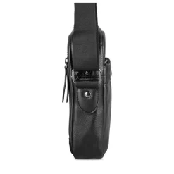 Sac à Bandoulière NOIR Homme Motif Uni