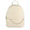 Sac à Dos BEIGE Femme Motif Uni