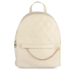 Sac à Dos BEIGE Femme Motif Uni